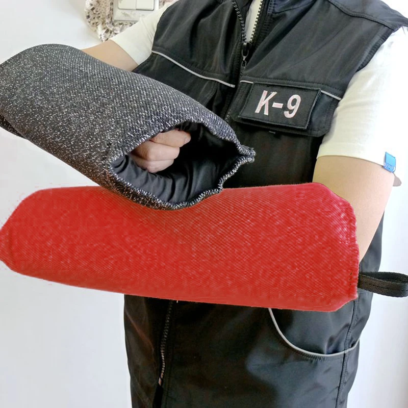 Interactive Squeaky Plush Dog Toy - แขนฝึกสุนัขลูกสุนัขกัด Interactive สุนัขกัดกัดป้องกันทํางานสุนัขลูกสุนัขลากจูงของเล่นใหม่