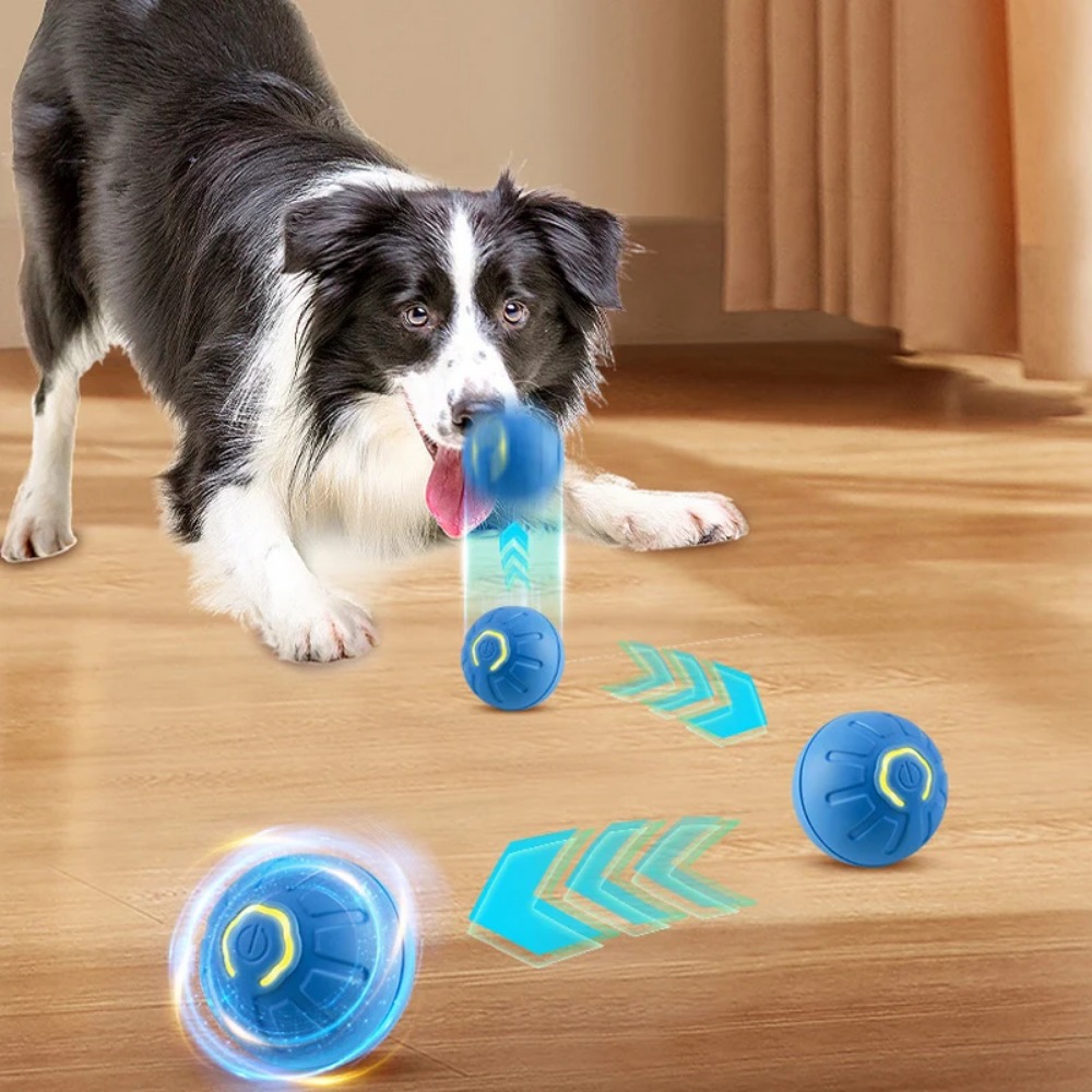 ใหม่ 1 PC ย้ายอัตโนมัติของเล่น - Automatic Moving Dog Ball บทวิจารณ์และราคา
