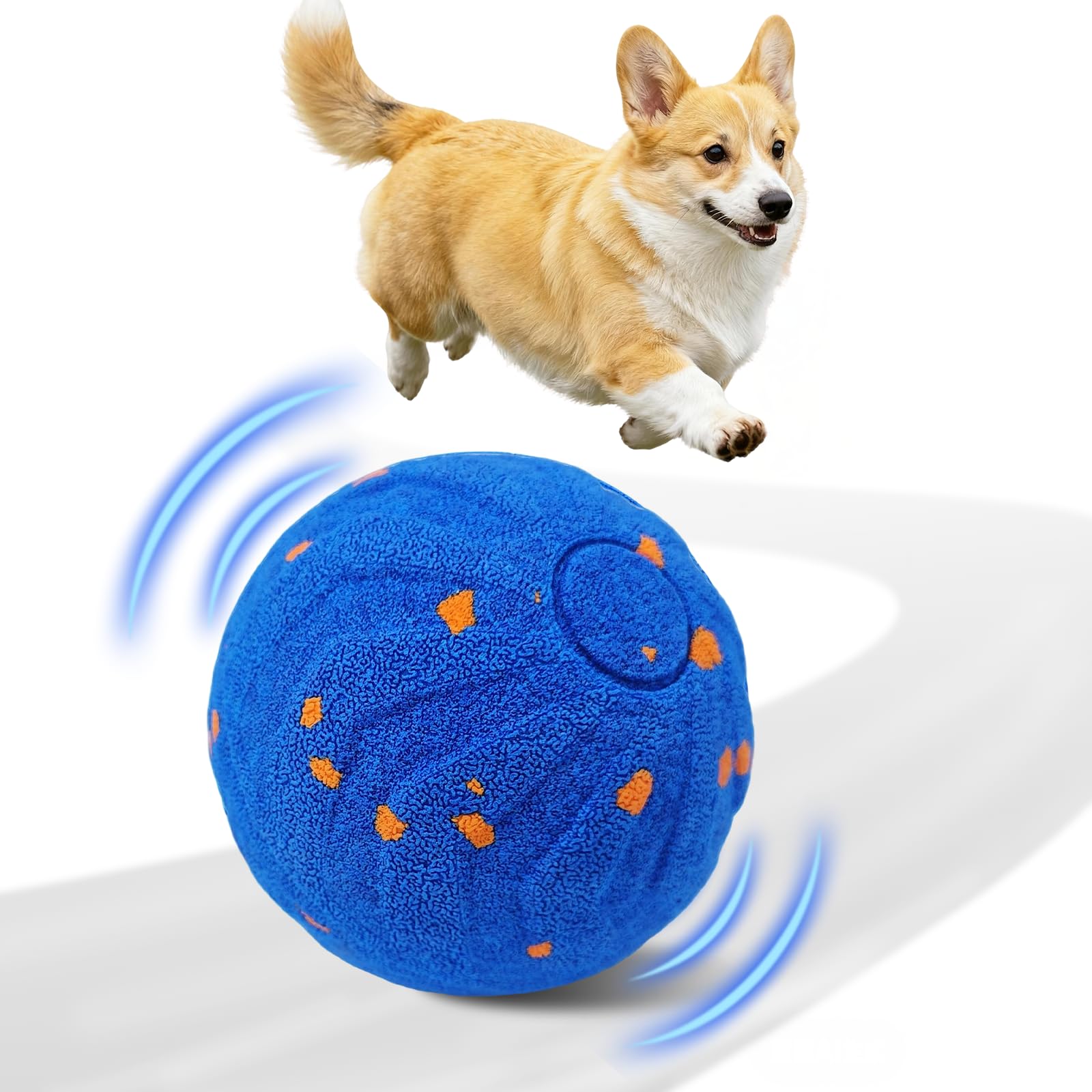 ลูกบอลสุนัขแบบอินเทอร์แอคทีฟ,  - Automatic Moving Dog Ball บทวิจารณ์และราคา