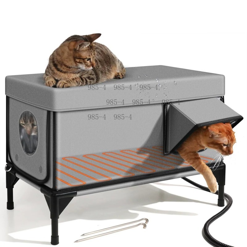 บ้านสัตว์เลี้ยงกลางแจ้งแบบใช้ไ - Pet Beds บทวิจารณ์และราคา