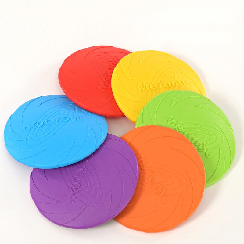 ของเล่นจานบินกันกัด Meianju สำ - Flying Disc Dog Training Toy บทวิจารณ์และราคา