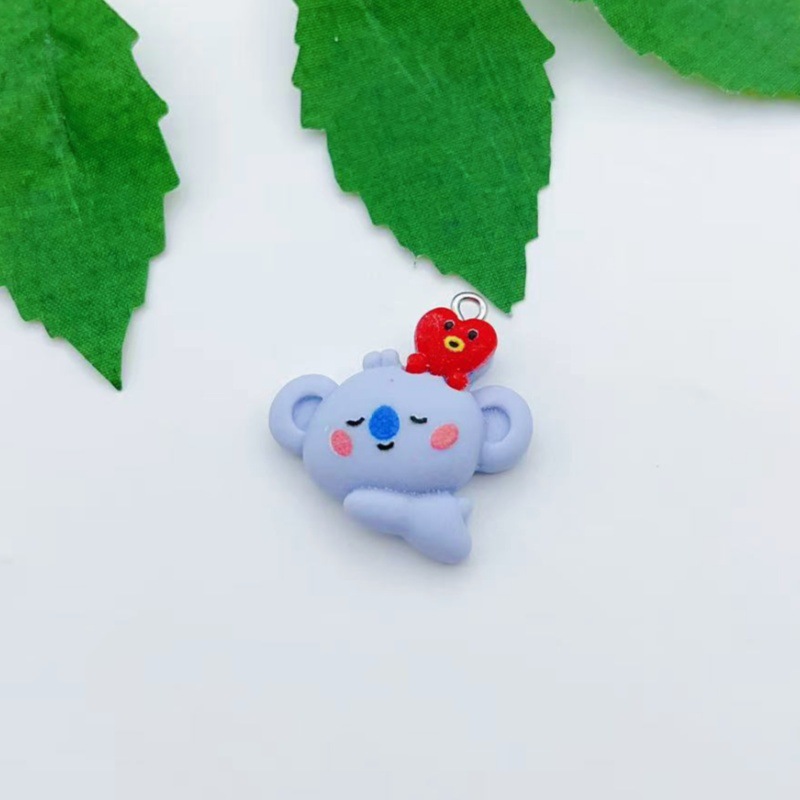 พวงกุญแจ BT21 การ์ตูนเรซิ่นใสส - Dog Toys บทวิจารณ์และราคา