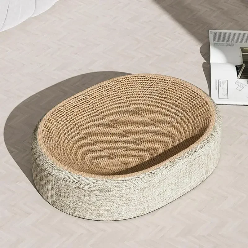 แผ่นรองข่วนรูปวงรีสำหรับแมว ทำ - Pet Beds บทวิจารณ์และราคา