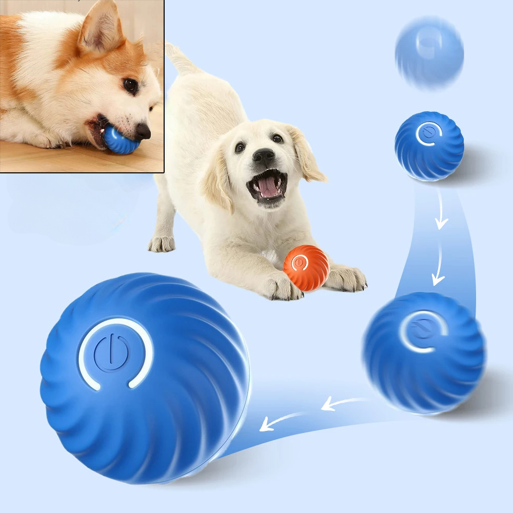 ลูกบอลของเล่นสุนัขแบบเคลื่อนที - Automatic Moving Dog Ball บทวิจารณ์และราคา
