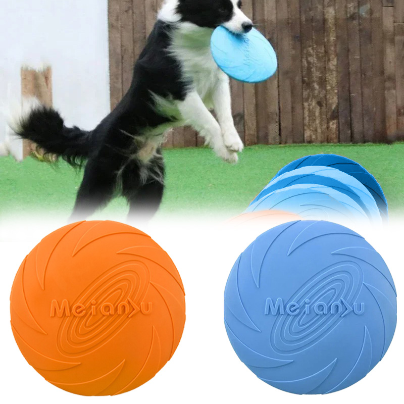 Multicolor Frisbeed ของเล่นสุน - Flying Disc Dog Training Toy บทวิจารณ์และราคา