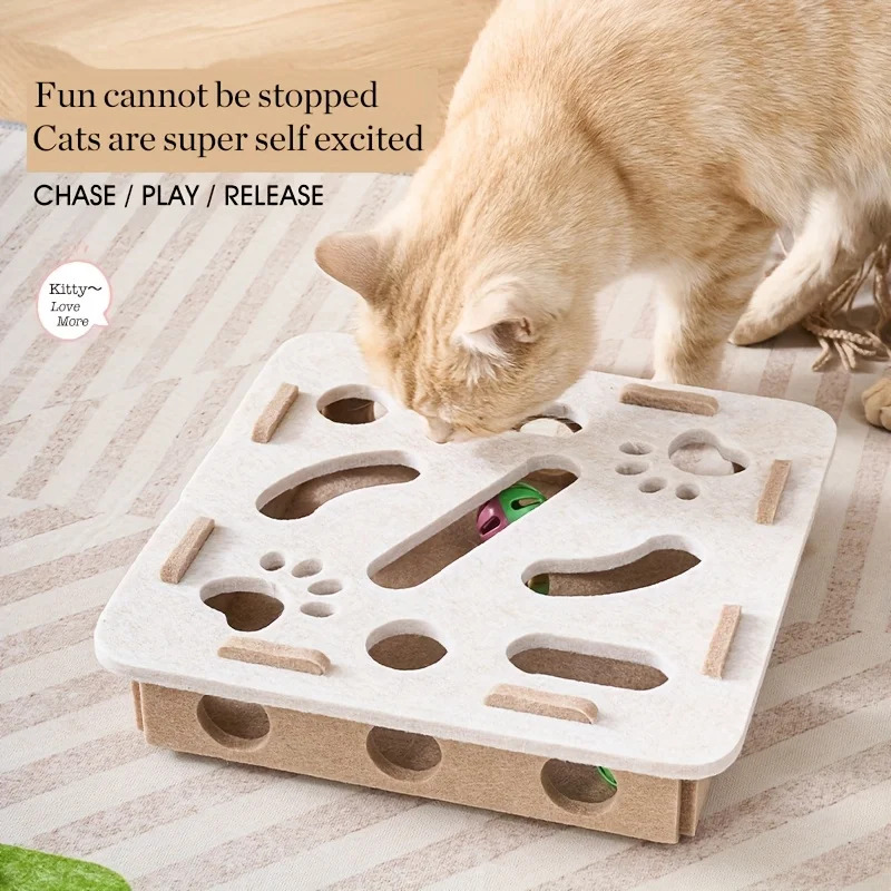 ของเล่นแมวแบบปริศนา กล่องของเล - Cat Toys บทวิจารณ์และราคา