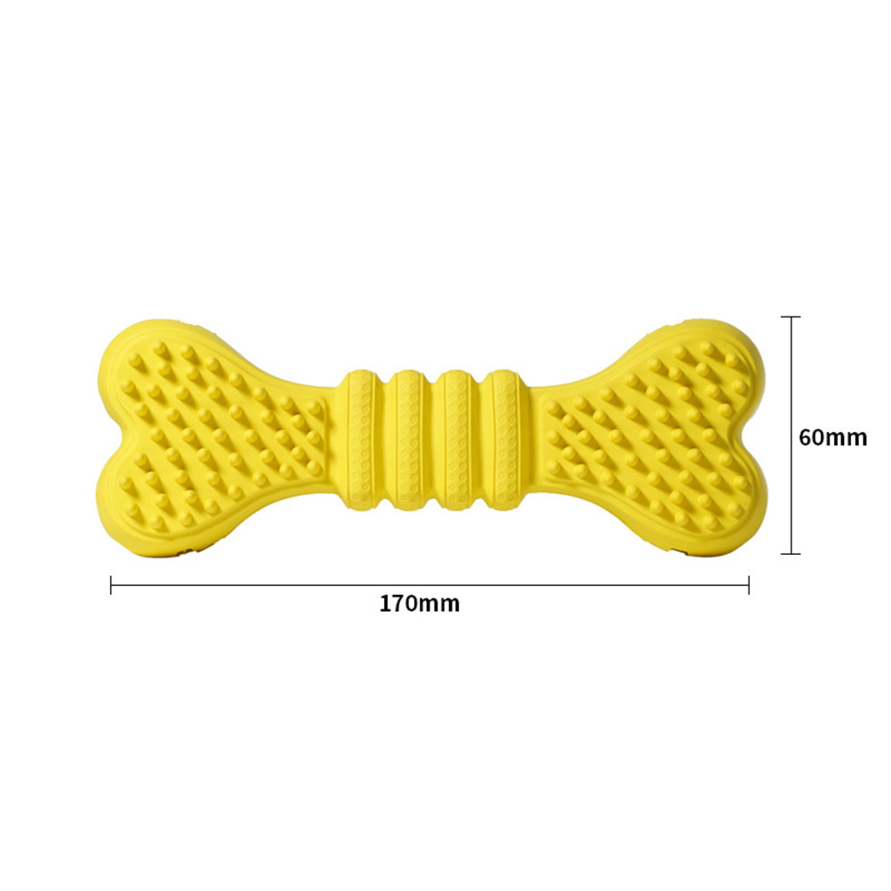 ของเล่นสำหรับสุนัข รูปทรงกระดู - Teeth Cleaning Dog Chew Bone บทวิจารณ์และราคา