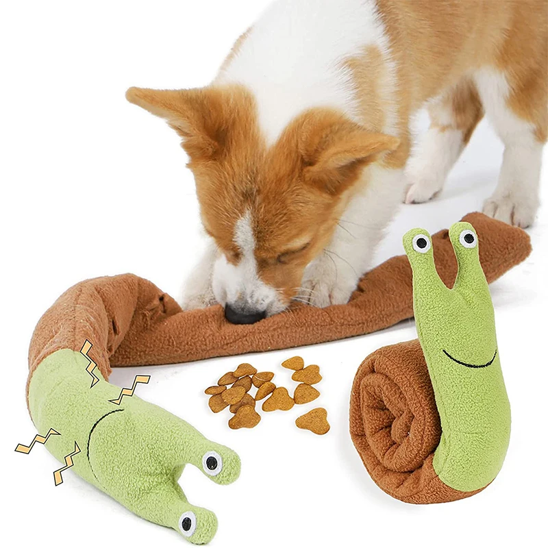 ของเล่นสุนัขตุ๊กตานิ่มรูปหอยทา - Pet Feeders บทวิจารณ์และราคา