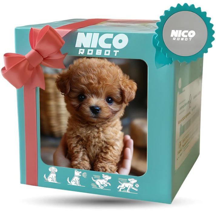นิโค หุ่นยนต์สัตว์เลี้ยงอิเล็ก - Interactive Squeaky Plush Dog Toy บทวิจารณ์และราคา