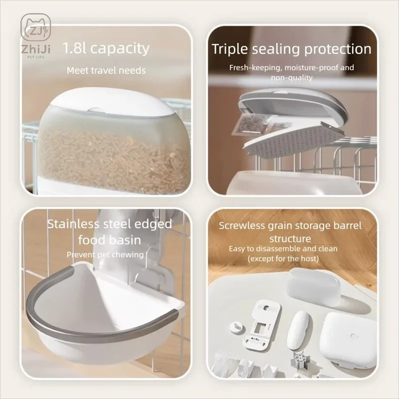 เครื่องให้อาหารกระต่ายอัจฉริยะ - Pet Feeders บทวิจารณ์และราคา
