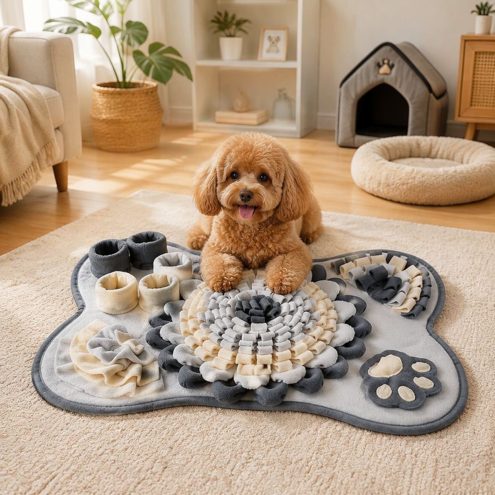 แผ่นรองสุนัขรูปกระดูก ของเล่นฝ - Dog Puzzle Feeder Toy บทวิจารณ์และราคา