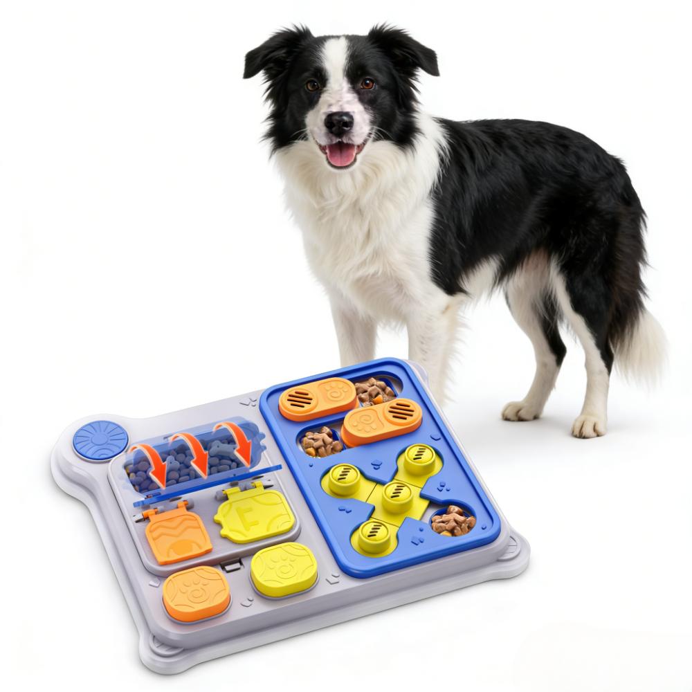 ของเล่นพัฒนาสมองสุนัขและเครื่อ - Dog Puzzle Feeder Toy บทวิจารณ์และราคา